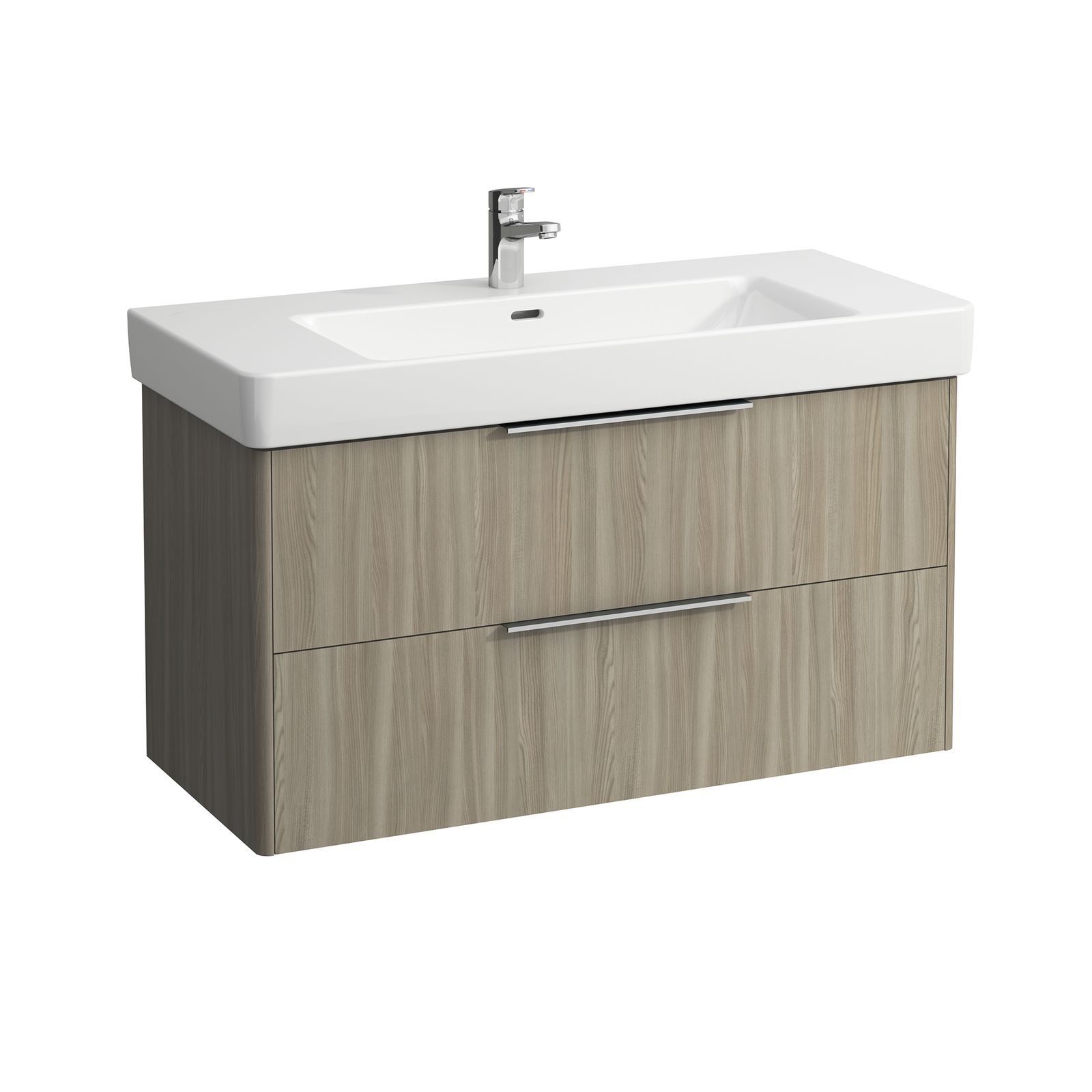 Laufen Waschtisch-Unterbau BASE für PRO S 101x44x53cm, 2 Schubladen, Ulme hell