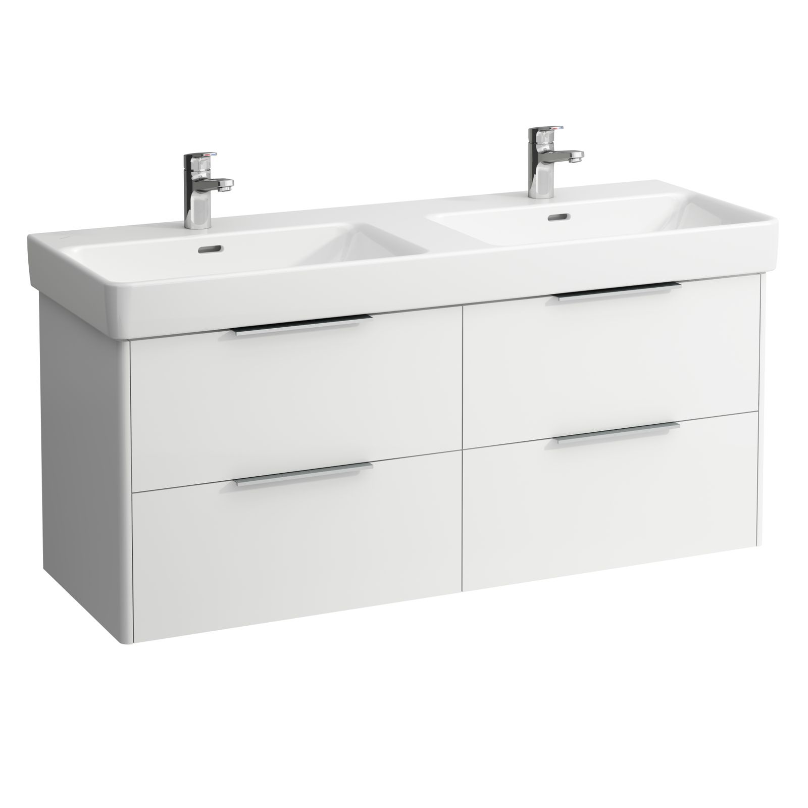 Laufen Waschtisch-Unterbau BASE für PRO S 126x44x53cm, 4 Schubladen, verkehrsgrau