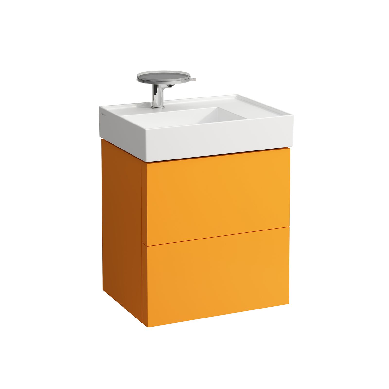 Laufen Waschtisch-Unterschrank KARTELL 58x60x45cm, 2 Schubladen, ockerbraun