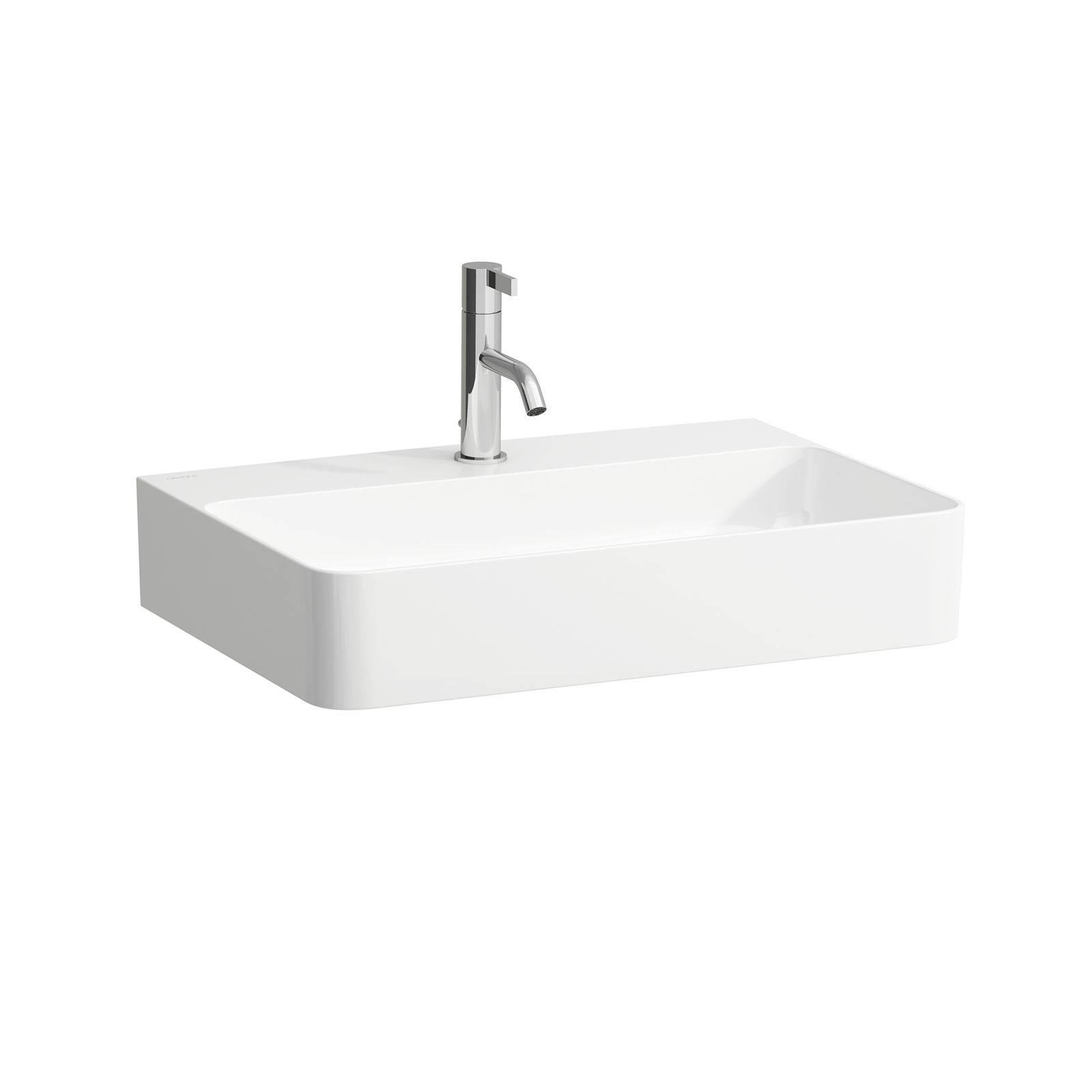Laufen Aufsatz-Waschtisch VAL 60 x 42 cm, weiß, mit Hahnloch, ohne Überlauf