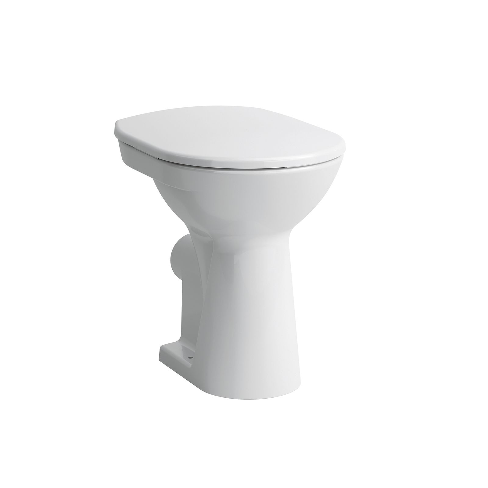 Laufen Stand-Tiefspül-WC PRO Abgang waagerecht, Keramikhöhe 45cm, weiß LCC Active
