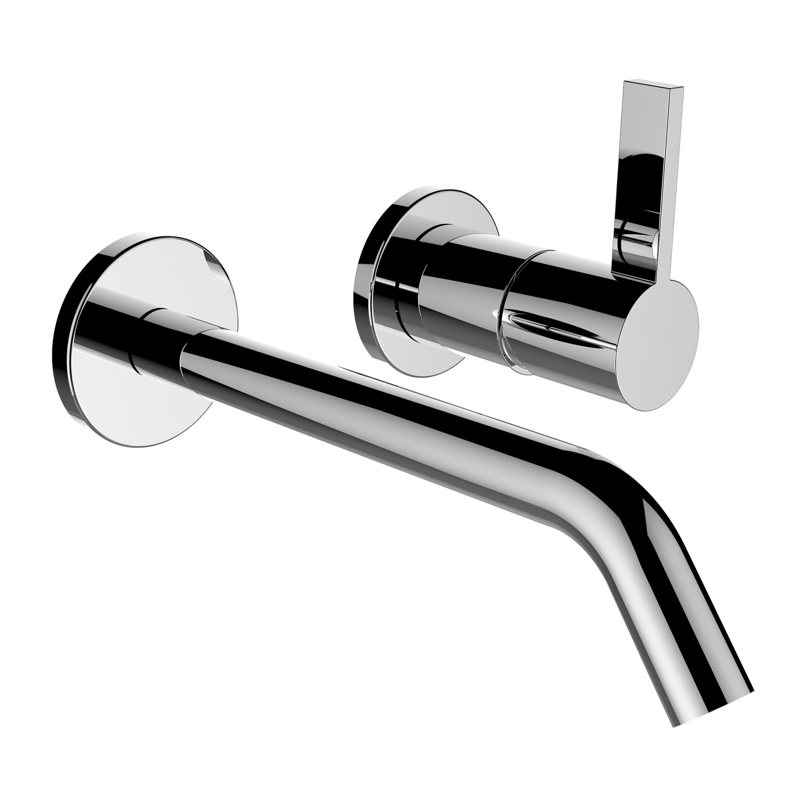 Laufen Fertigmontageset KARTELL UP-Waschtisch-2-Loch-Armatur, Ausladung 175mm, Chrom