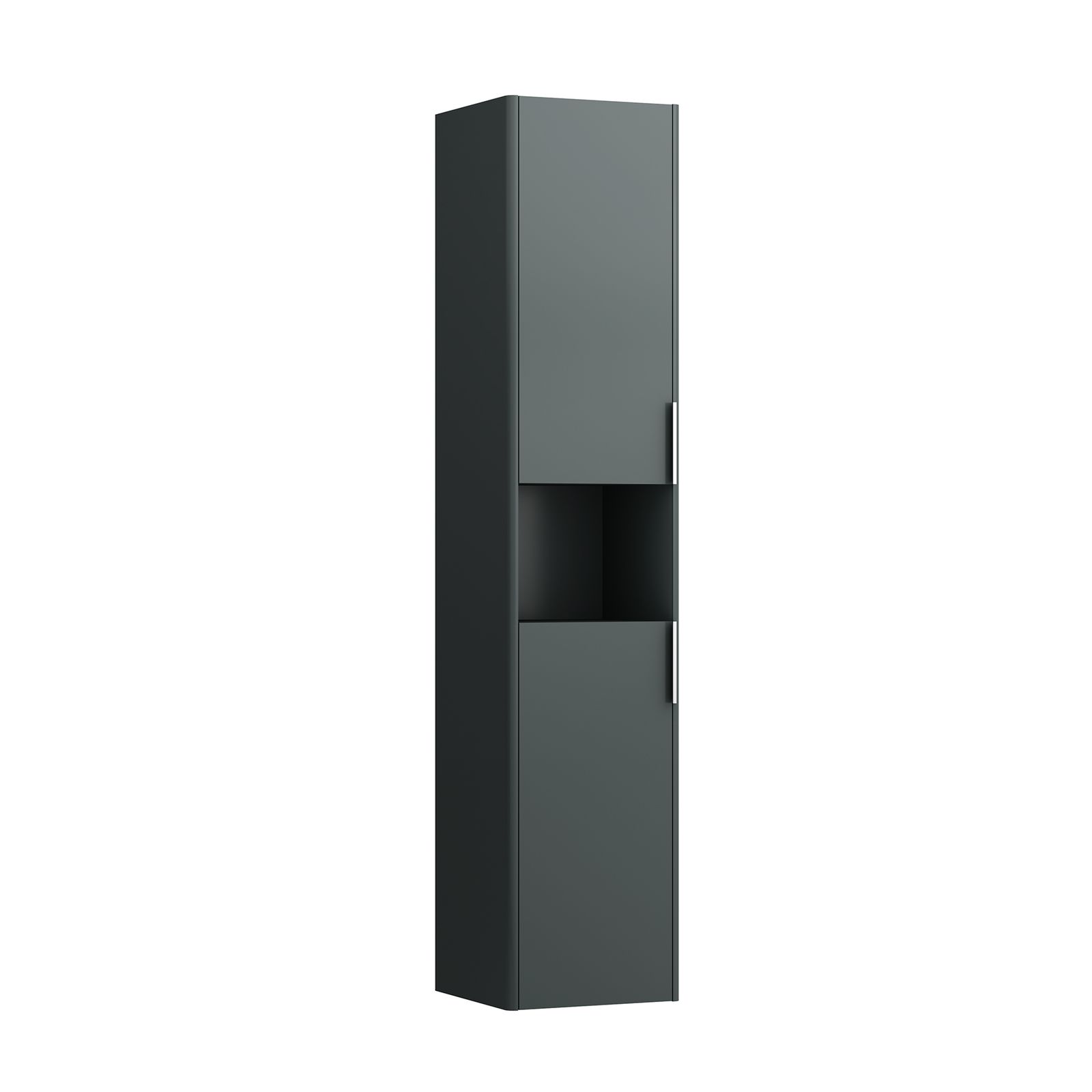 Laufen Hochschrank BASE für VAL 165x35x33,5cm, Scharnier rechts, verkehrsgrau