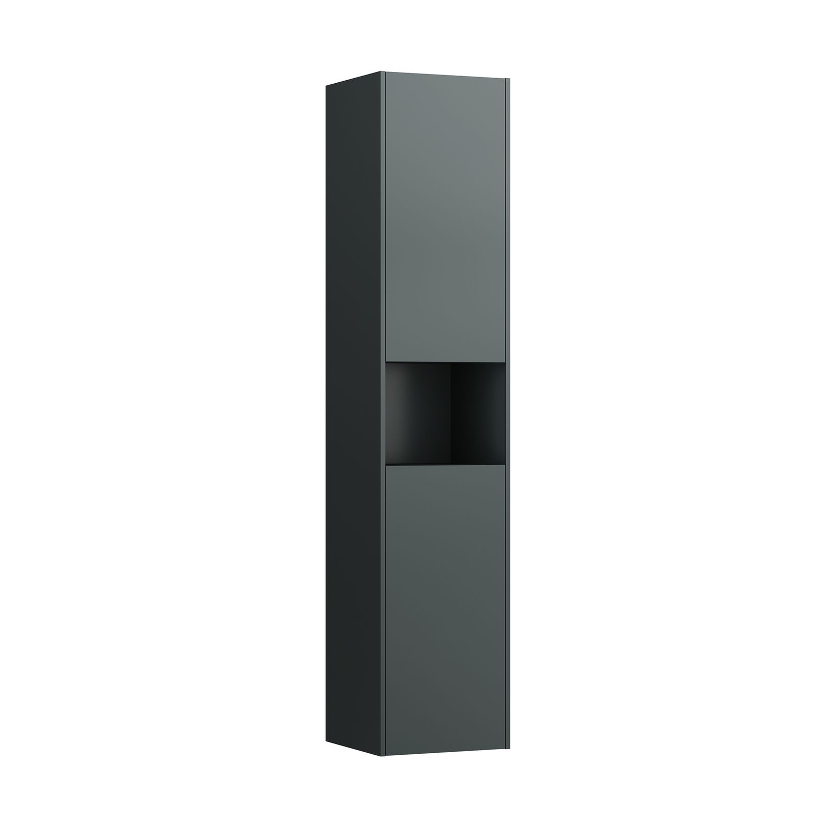 Laufen Hochschrank BASE Pro S + Val 165x35x33,5cm, Scharnier links, verkehrsgrau