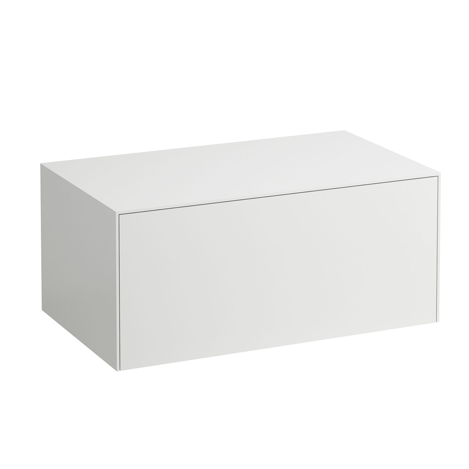 Laufen Schubladenelement/Sideboard SONAR 77,5x34x45,5cm, Sideboard ohne Ausschnitt, Titan