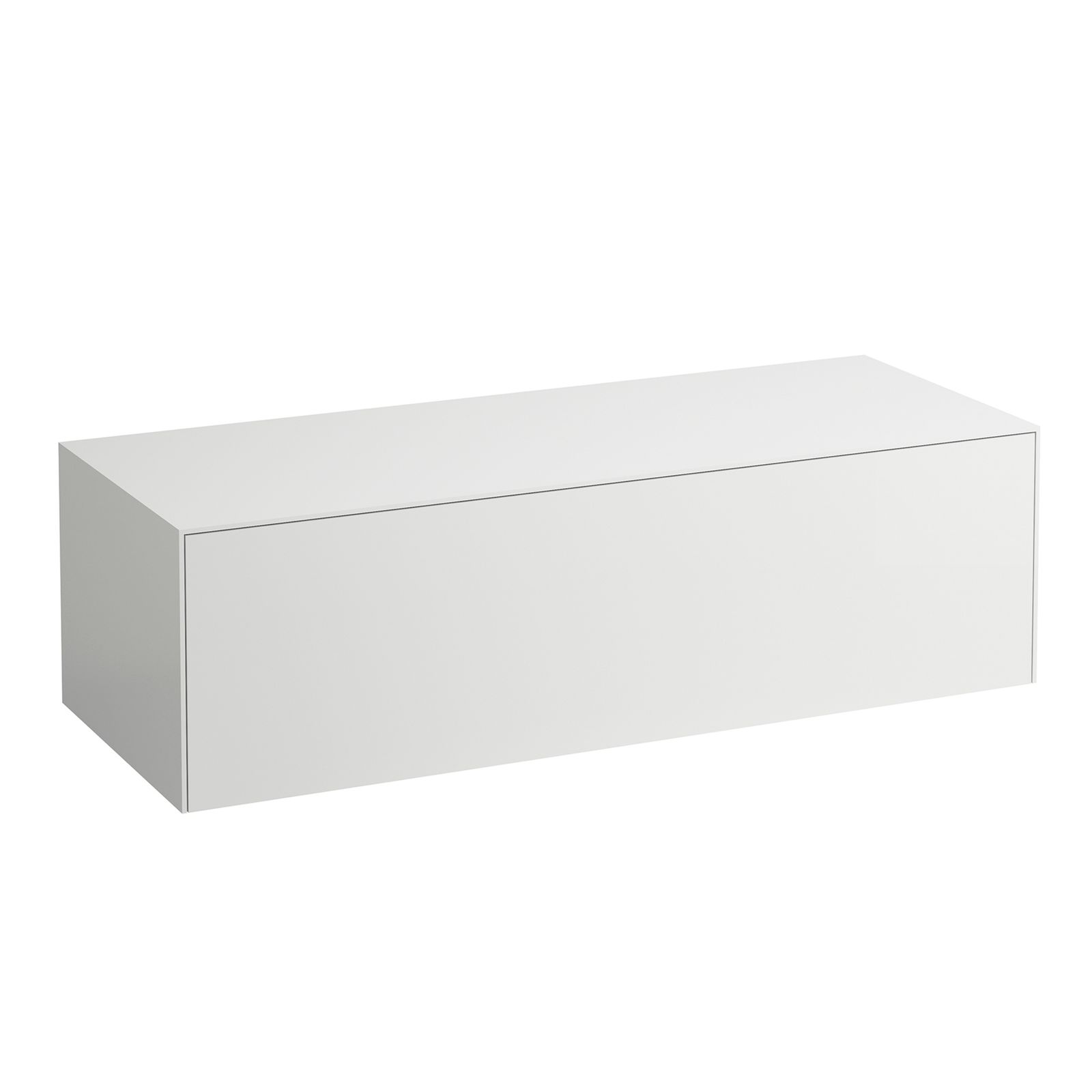 Laufen Schubladenelement/Sideboard SONAR 117,5x34x45,5cm, Sideboard ohne Ausschnitt, Weiß matt