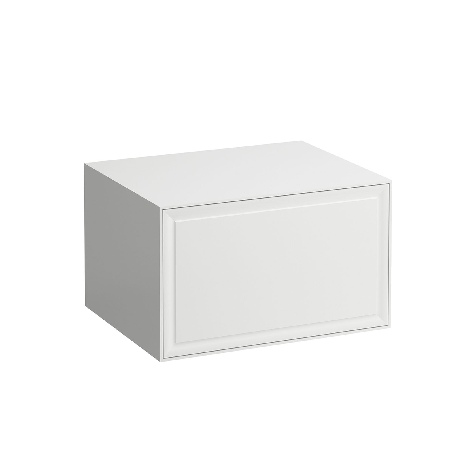 Laufen Schubladenelement/Sideboard THE NEW CLASSIC 57,5x34,5x45,5cm, 1 Schublade, Sideboard ohne Ausschnitt, geschwärzte Eiche