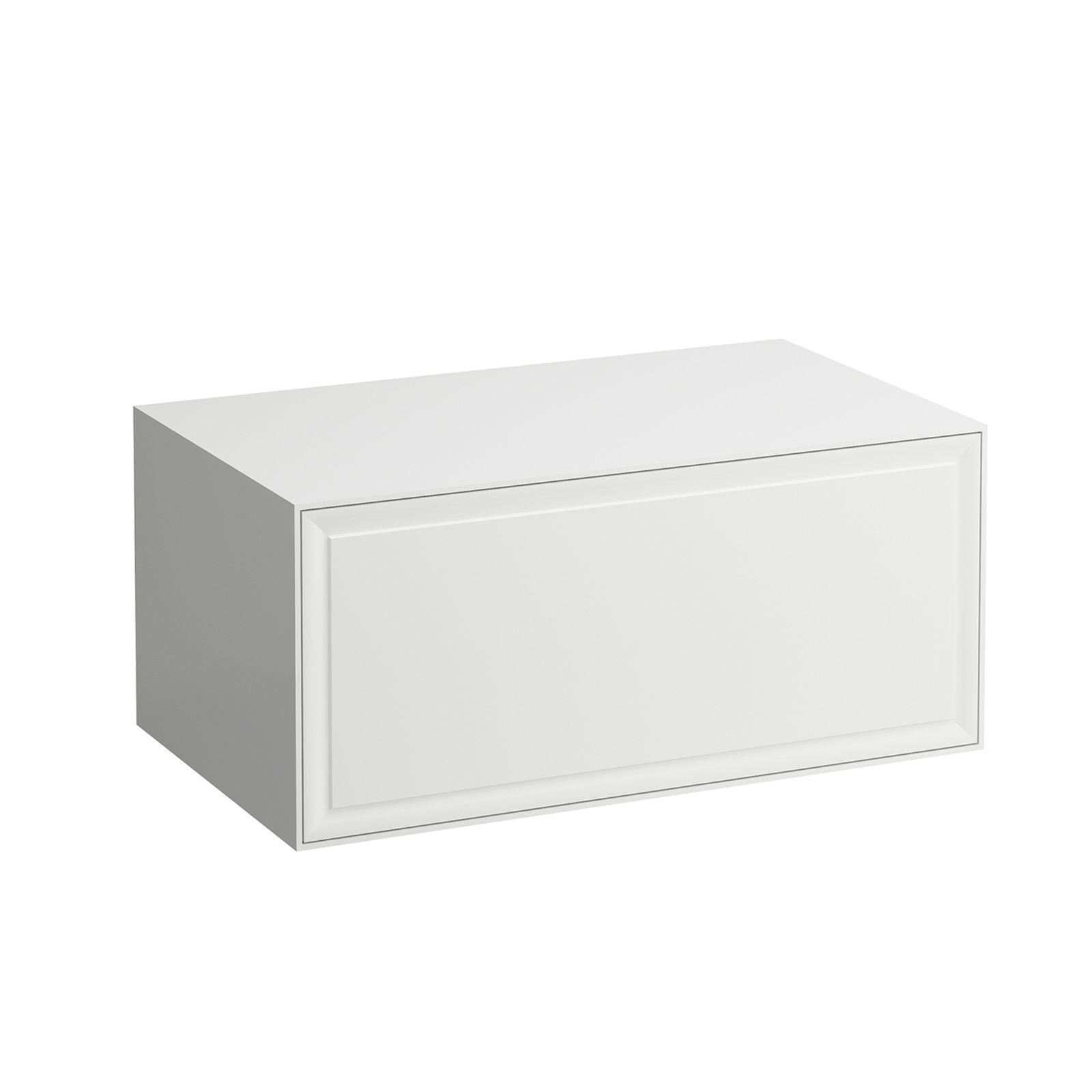 Laufen Schubladenelement/Sideboard THE NEW CLASSIC 77,5x34,5x45,5cm, 1 Schublade, Sideboard ohne Ausschnitt, Weiß glänzend