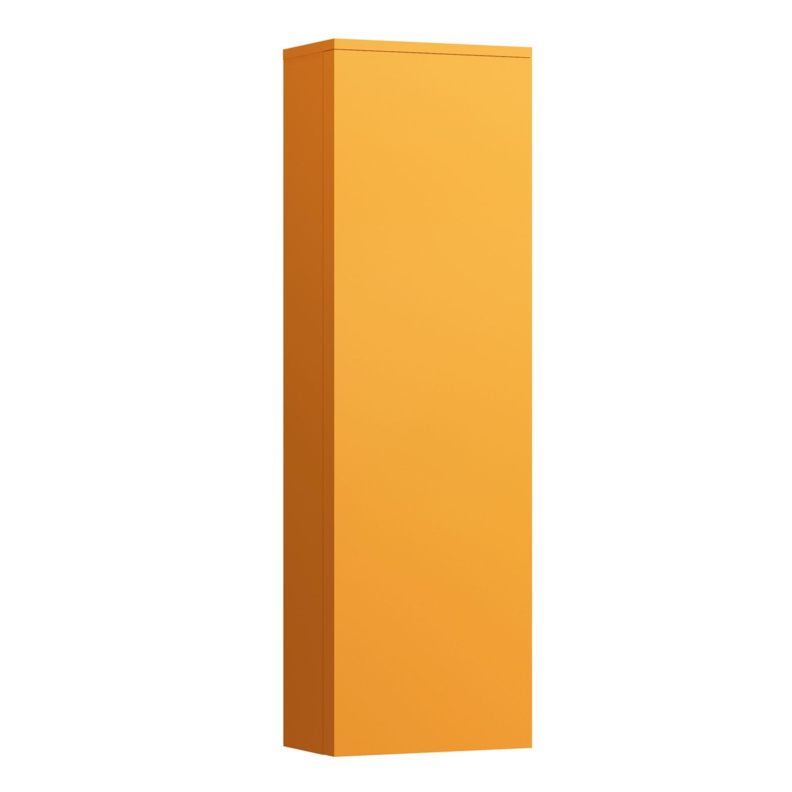 Laufen Hochschrank KARTELL 130x40x27cm, Scharnier links, ockerbraun