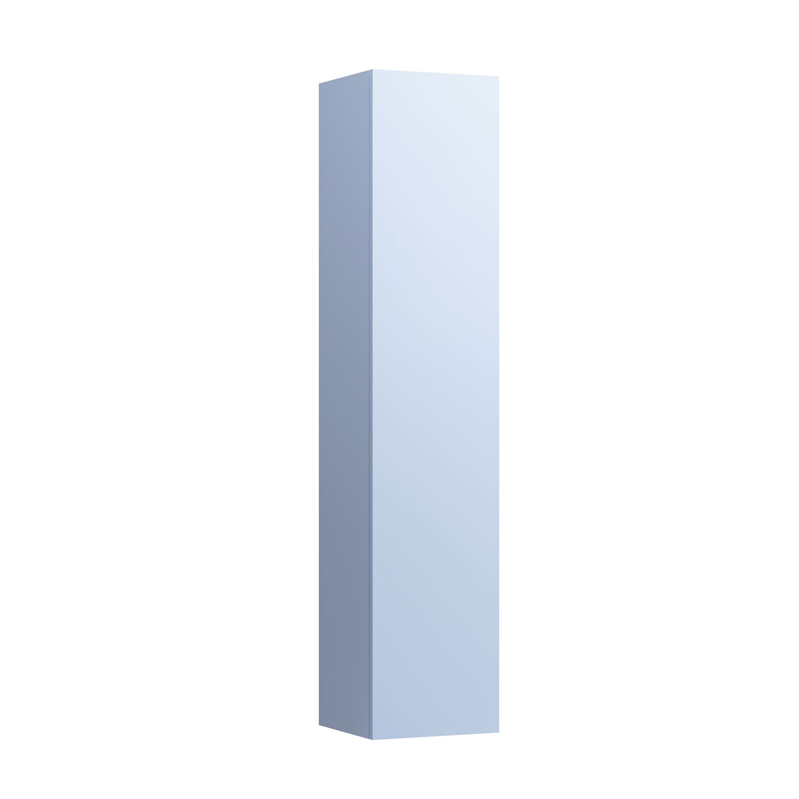 Laufen Hochschrank KARTELL 165x35x33,5cm, Scharnier links, graublau