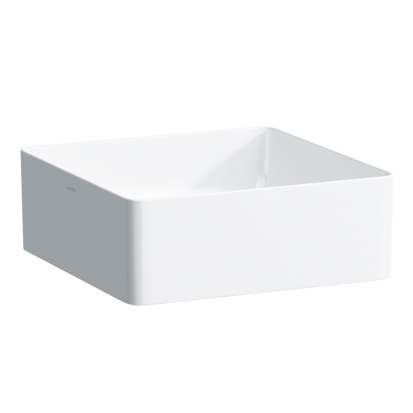 Laufen Waschtisch-Schale LIVING SQUARE 36 x 36 cm, weiß matt, quadratisch, ohne Überlauf/Hahnloch