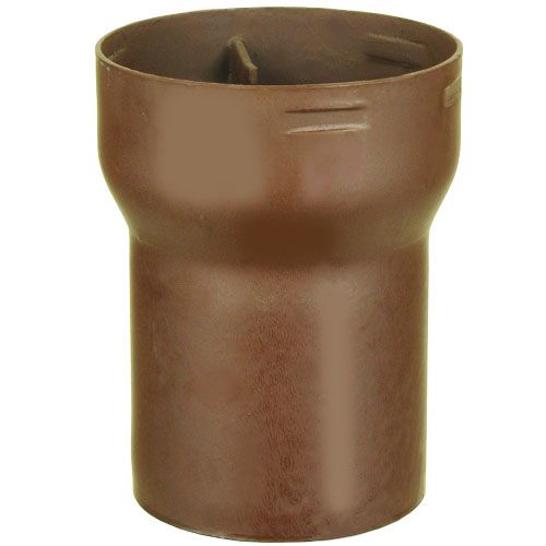 LORO Balkondirektablauf Serie I DN 70, 95 mm, Auslauf senkrecht, mit Glocke