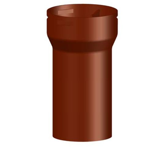LORO Balkondirektablauf Serie I DN 70, 220 mm, Auslauf senkrecht, mit Glocke