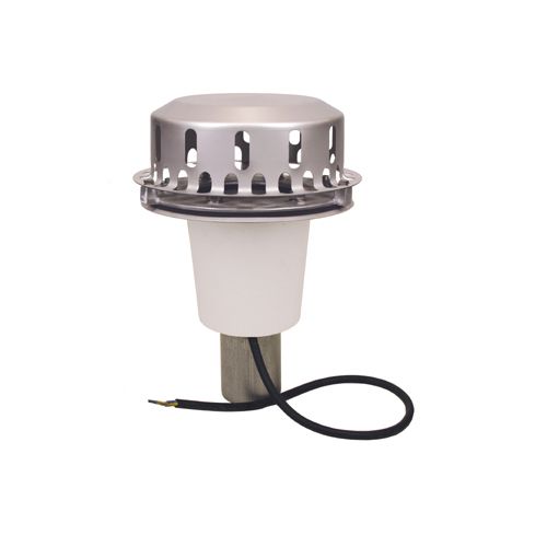 LORO DRAINLET Komplett-Flachdachablauf Serie 84 DN 100, Wärmedämmung und Heizung, Klemmflansch, Auslauf senkrecht, einteilig, Hauptentwässerung