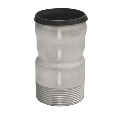 LORO X Anschlussstück DN 50, 2" AG, für Biodiesel, aus Edelstahl