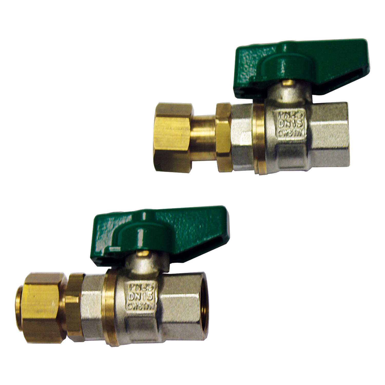 MHG Trinkwasser-Anschluss-Set ProCon E 1/2", Kugelhahn, grün