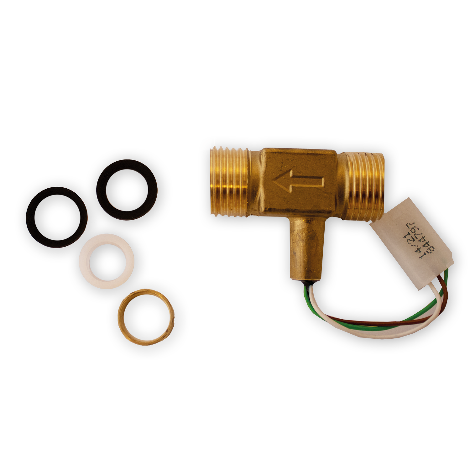 MHG Set Durchflusssensor Trinkwasser inkl. Hülse, Dosierscheibe, Dichtring