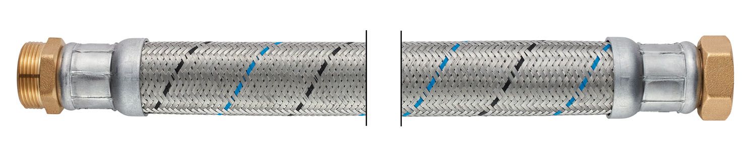 NEOFLEX DT Panzerschlauch DN 32 AG x IG, 1 1/4" X 1 1/4", 150 CM