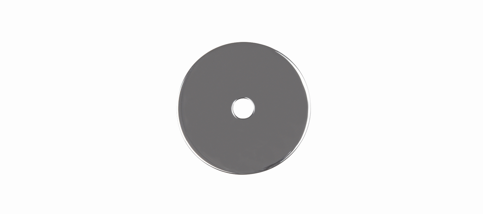nie wieder bohren Abdeckrosette 55/8 Kunststoff, lichtgrau, rund, 55x55mm, d&#x3D; 55mm
