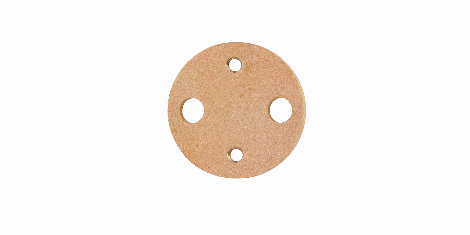nie wieder bohren Montageplatte2x M4 1x Stück, mit Klebetube, d&#x3D; 34mm, Adapterhöhe 4mm, Gewindeabstand 21mm