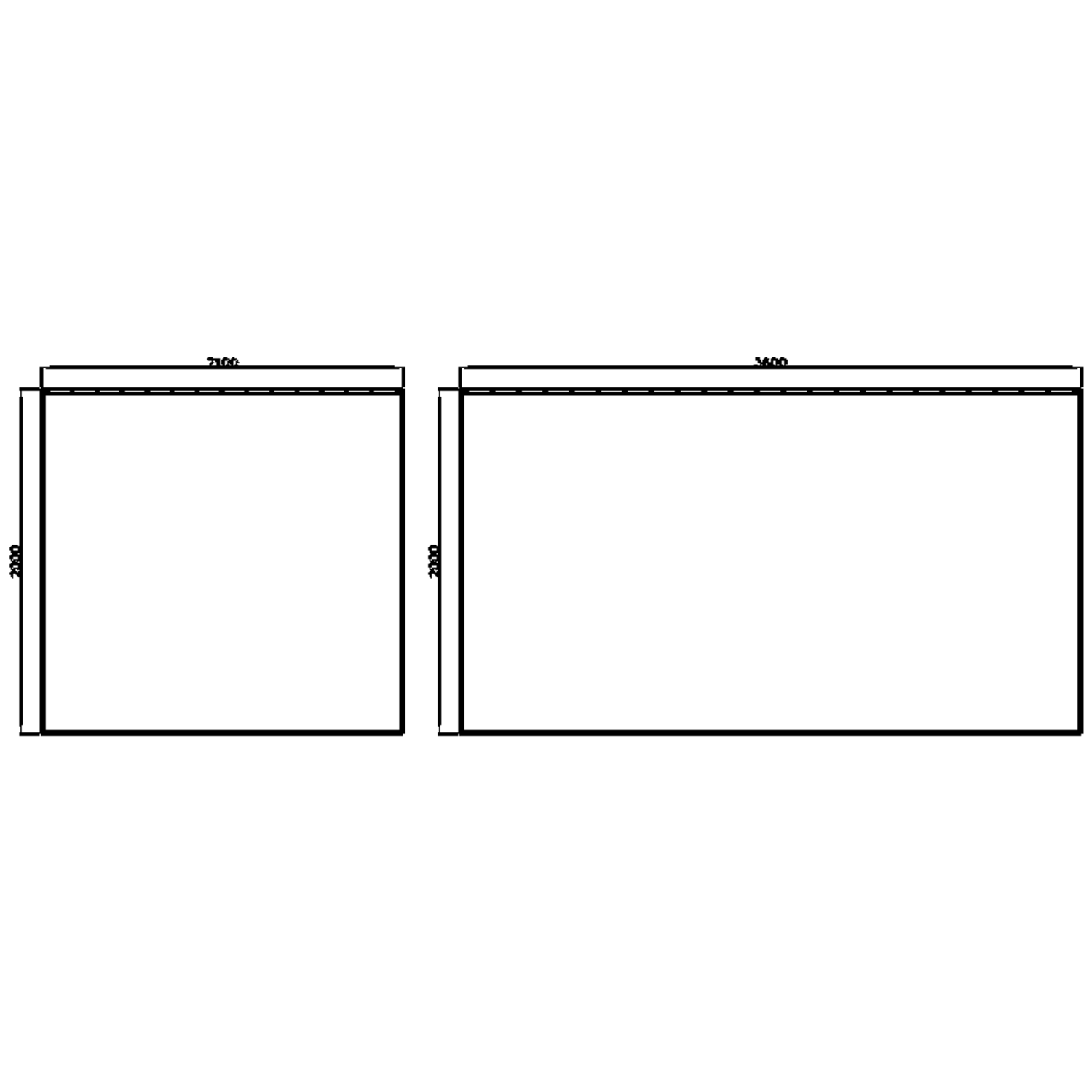 NB Duschvorhang 0787670 zweiteilig 2100/3600x2000 Weiß m.Diagonalstreifen