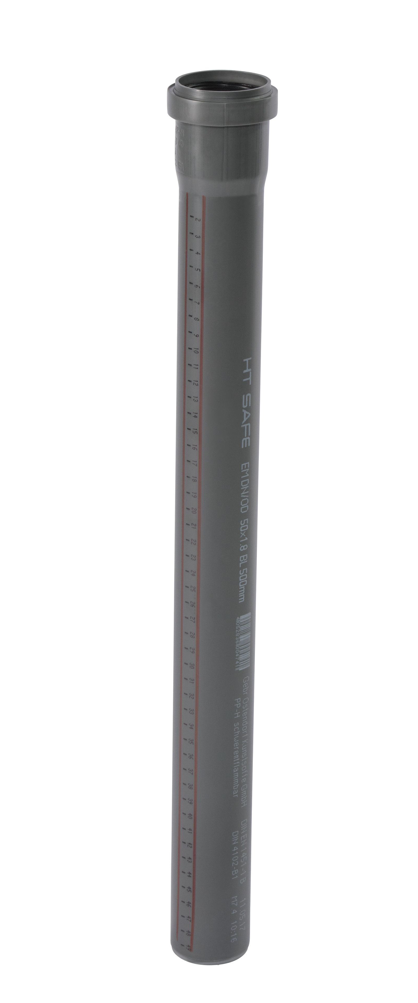 Ostendorf HTsafe Rohr EM DN/OD 50, 500 mm