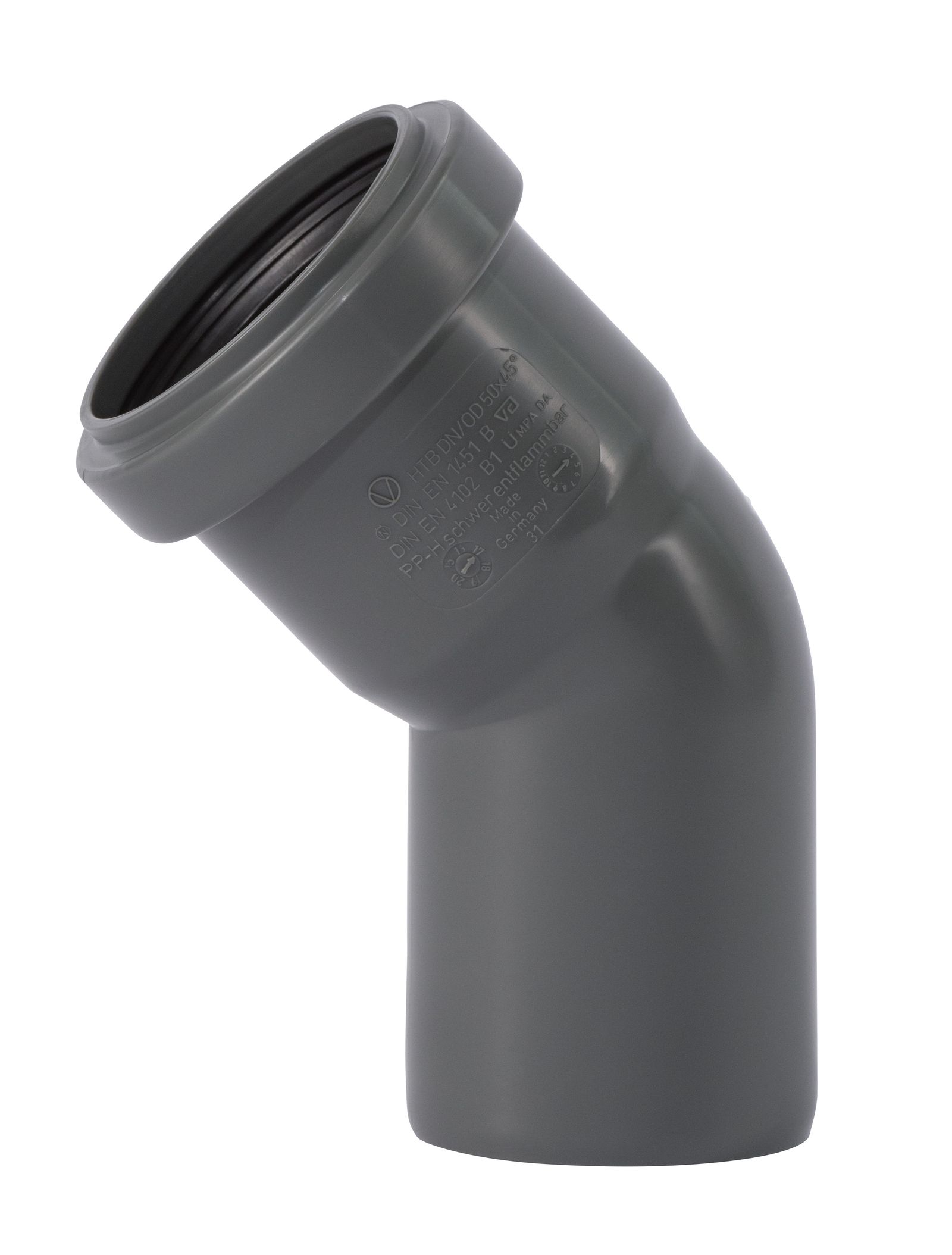 Ostendorf HTsafe Bogen B DN/OD 50, 45°