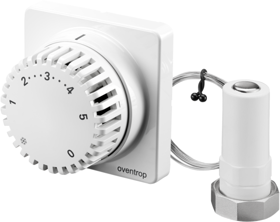 Oventrop Thermostat Uni FH 7-28 GradC, mit Nullstellung und Fernverstellung, Kapillarrohr 5 m