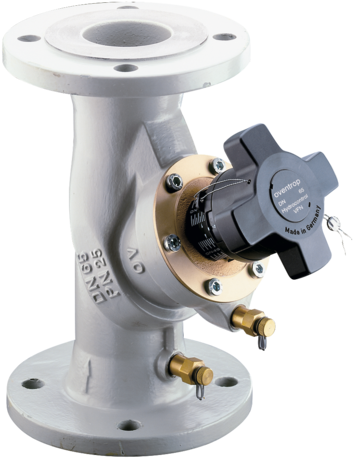 Oventrop Strangregulierventil Hydrocontrol VFN DN 100, PN 25, Flanschanschluss, Sphäroguss