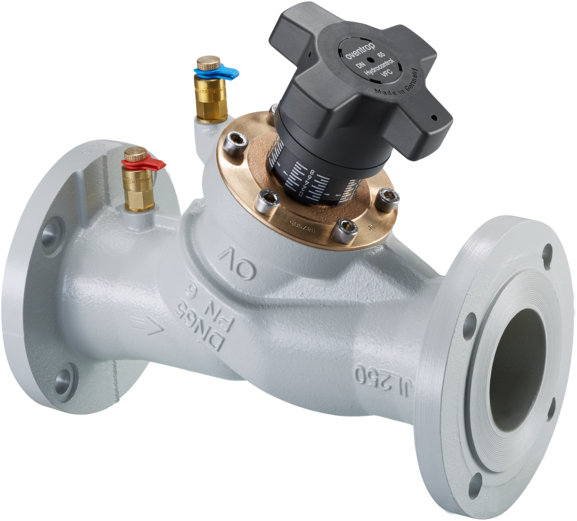 Oventrop Strangregulierventil Hydrocontrol VFC DN 125, PN 6, Flanschanschluss, Grauguss