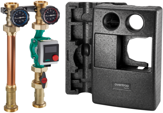 Oventrop Kessel-Anbindesystem Regumat S-180 DN 32, Wilo-Pumpe PICO, 30/1-6