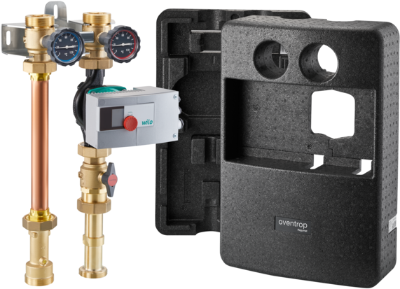 Oventrop Kessel-Anbindesystem Regumat S-180-plus DN 32, Grundfos MAGNA3 32-100