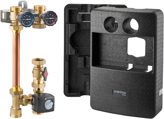 Oventrop Kessel-Anbindesystem Regumat M3-180-plus mit Pumpenkugelhahn, ohne Pumpe
