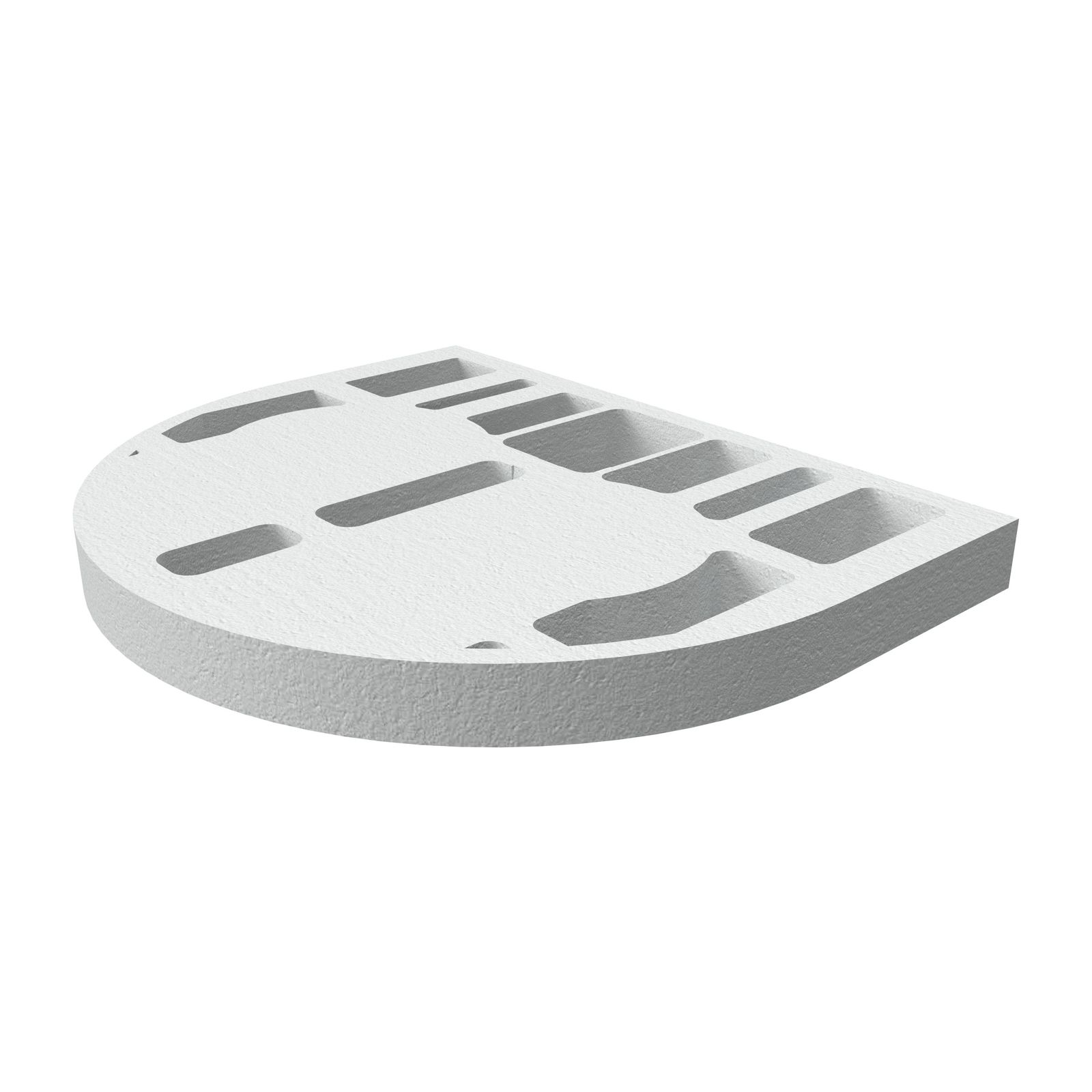 Poresta Duschwannenträger Expert Purano für 1000 x 700 x 40 mm, Höhe 105 mm