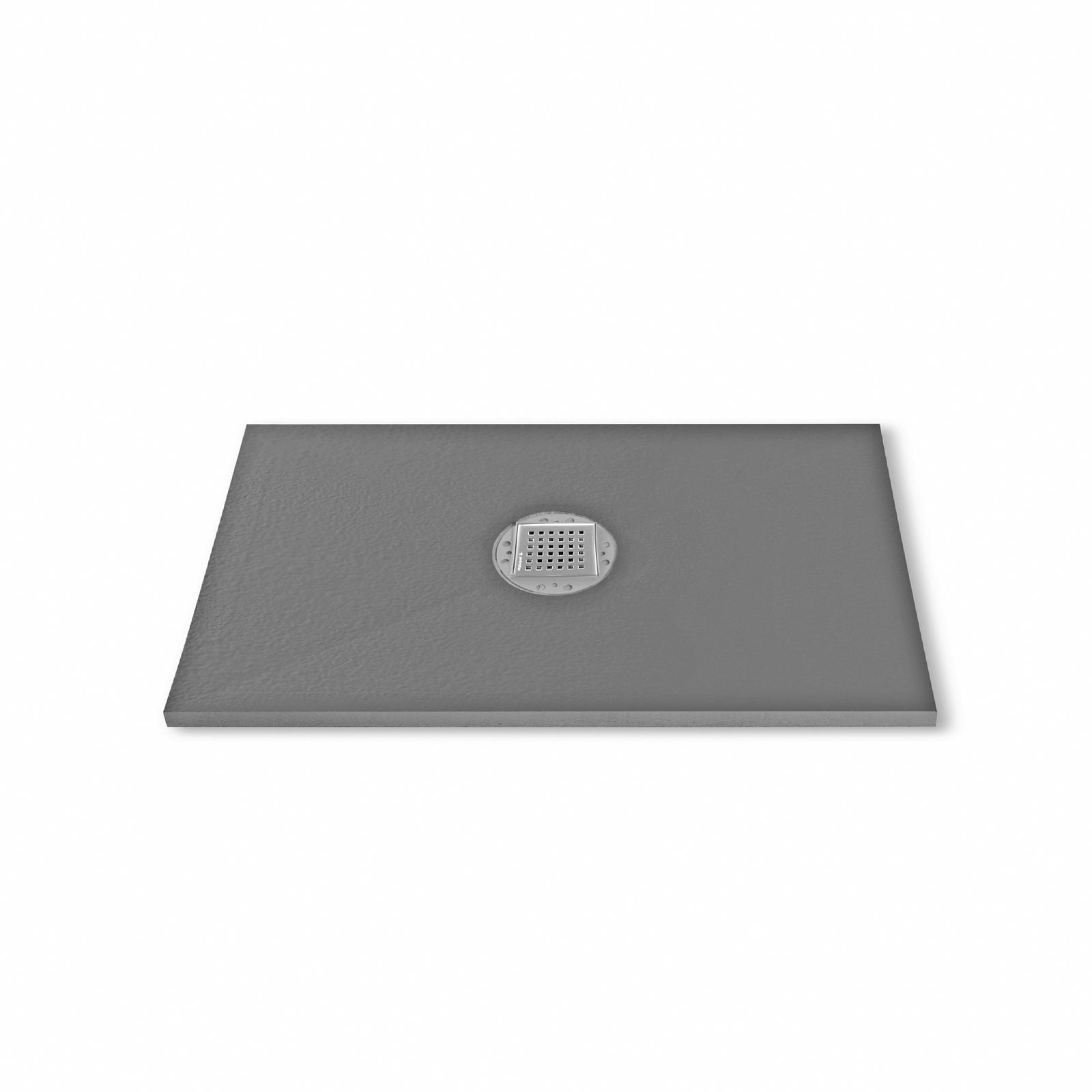 Poresta Duschfläche BF 95 1100 x 1000 x 35 mm, waagerechter Ablauf, zentriert