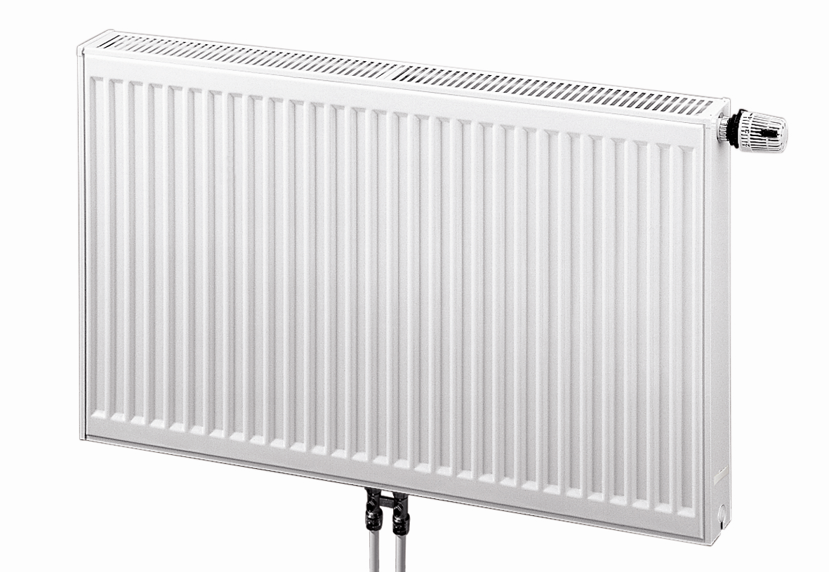 PURMO Flachheizkörper Ventil Compact M Flex Typ 22 BH 900 mm, BL 800 mm, weiß