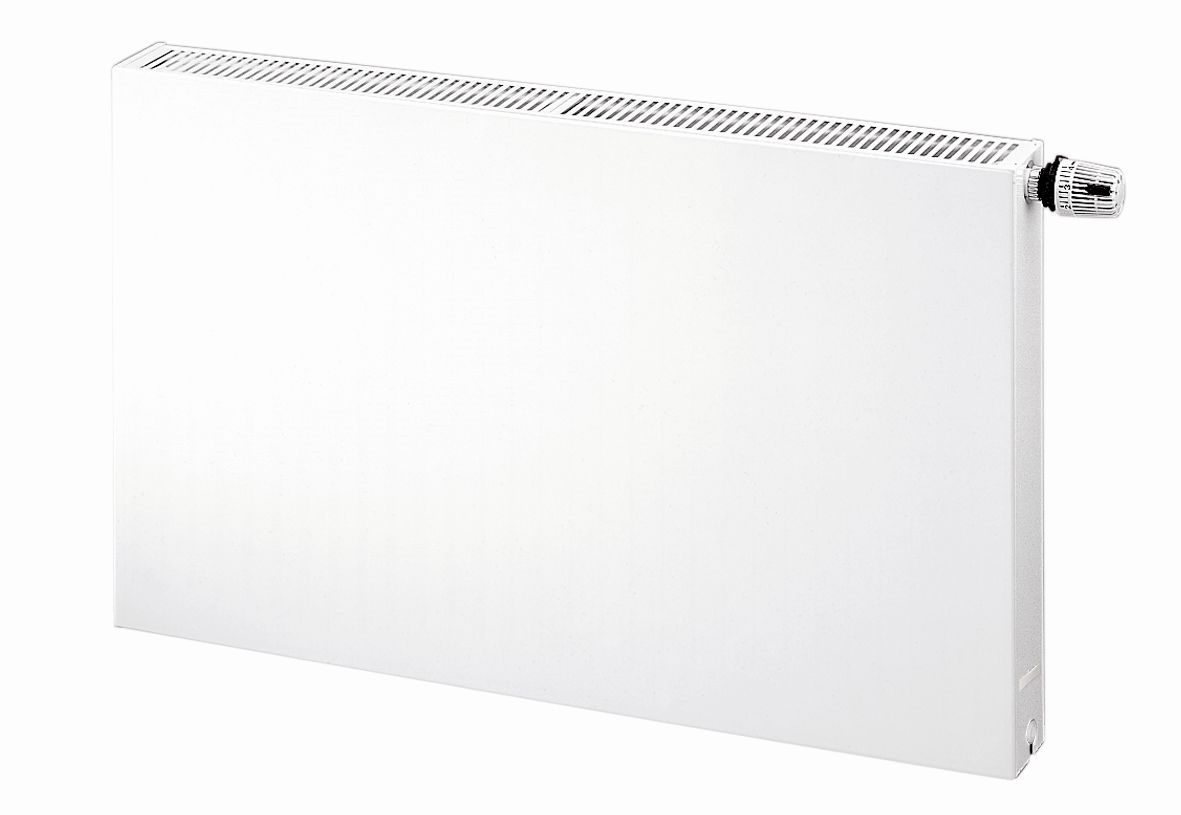 PURMO Flachheizkörper Plan VT-Compact Typ 22 BH 900 mm, BL 1100 mm, rechts, weiß