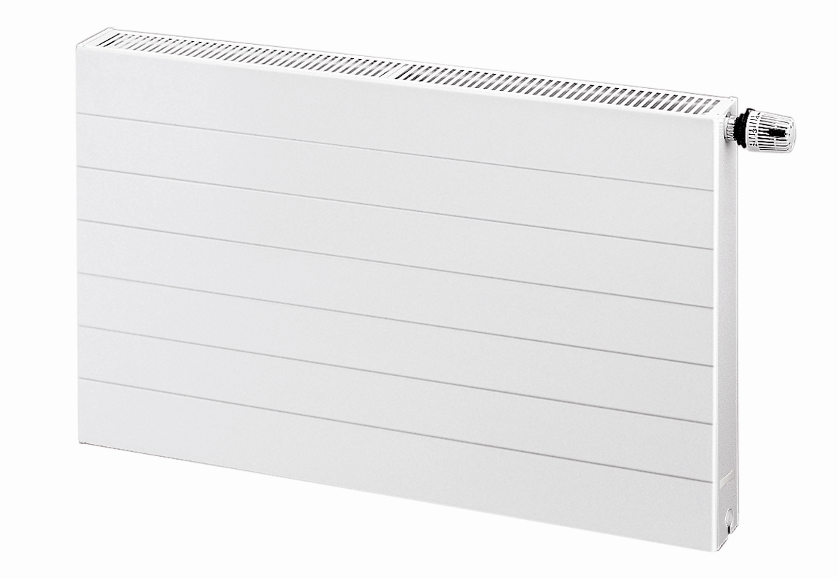PURMO Flachheizkörper Ramo-VT-Compact Typ 11 BH 300 mm, BL 1100 mm, links, weiß