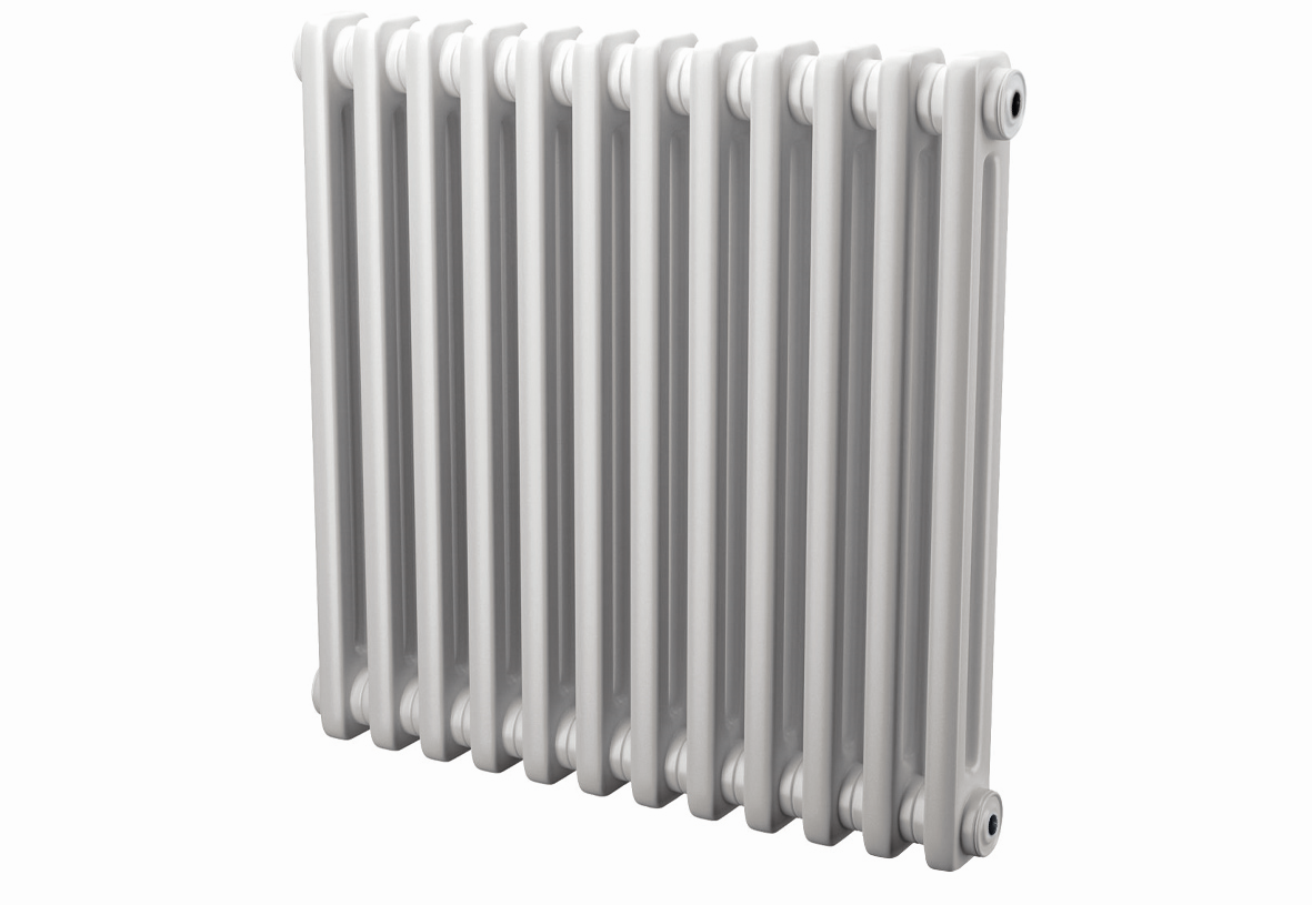 PURMO Röhrenradiator DELTA Laserline BH 415 mm, BL 1500 mm, 30 Glieder, 6 Säulen