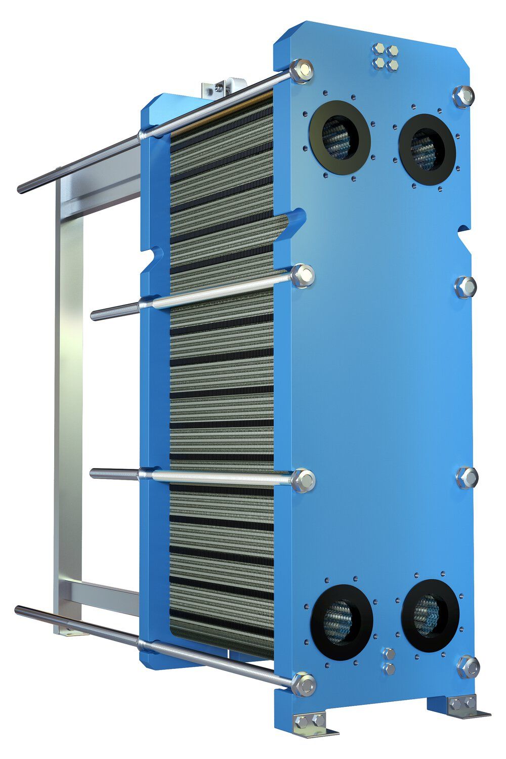 Reflex Wärmetauscher Longtherm RHG-51-60 Plattenzahl 60, geschraubt, Edelstahl