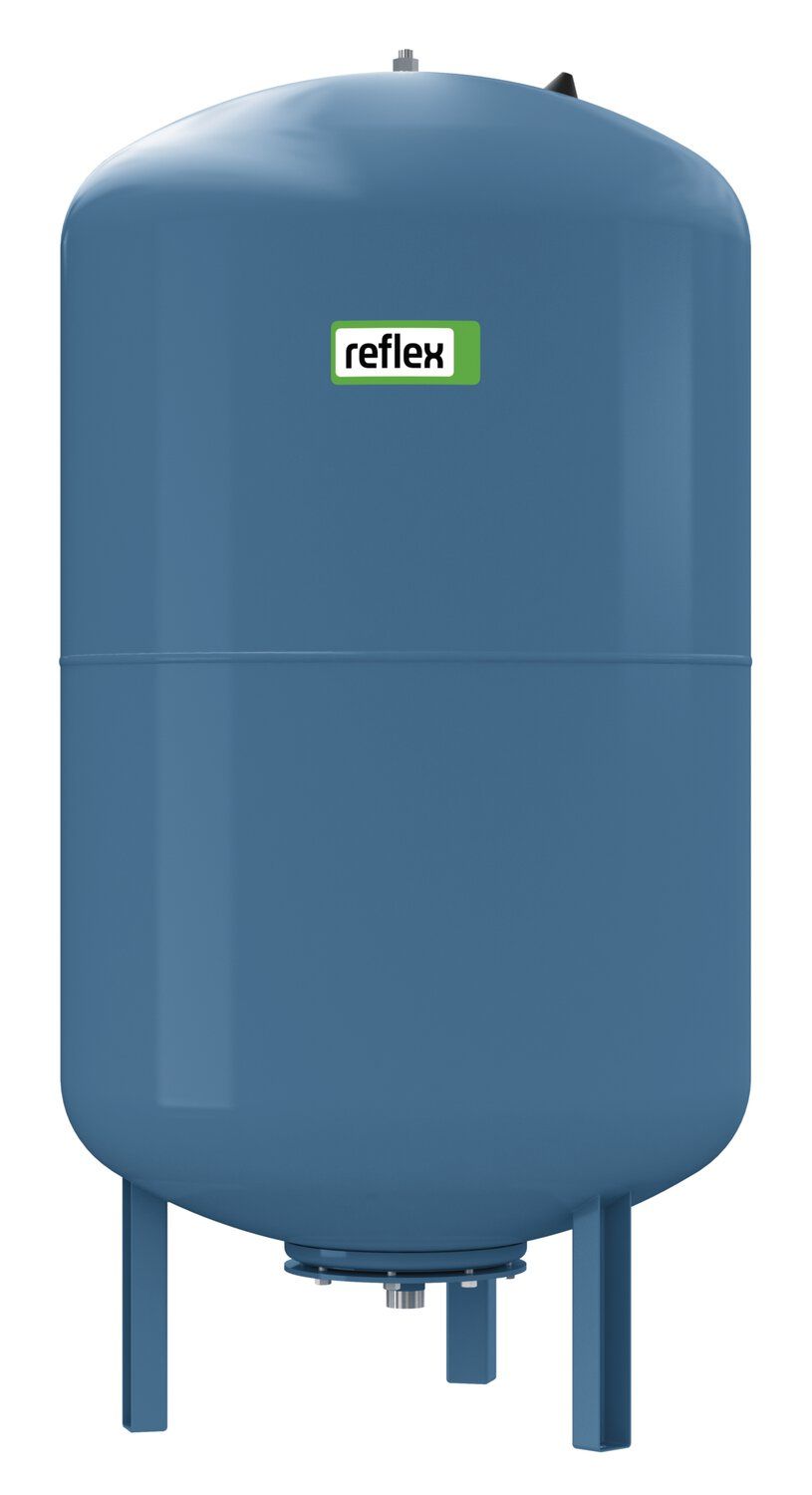 Reflex Membran-Druckausdehnungsgefäß Refix DE 400, 10 bar/70 °C, G 1 1/4, blau
