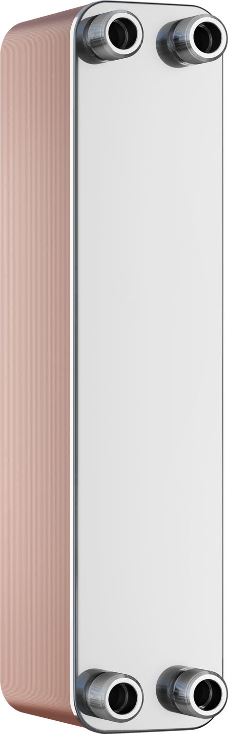 Reflex Wärmetauscher Longtherm RMB-60-20, Plattenzahl 20, gelötet, Edelstahl, eingängig