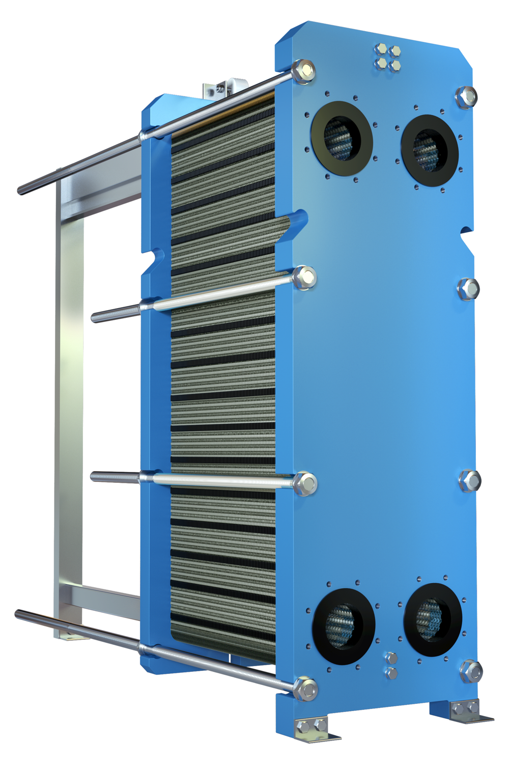 Reflex Wärmetauscher Longtherm RLG-21-160 Plattenzahl 160, geschraubt, Edelstahl