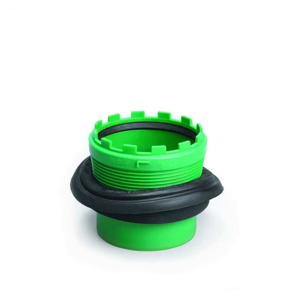 AWADOCK Schacht Typ K/U Absturz Kunststoff DN 160 an Betonschacht