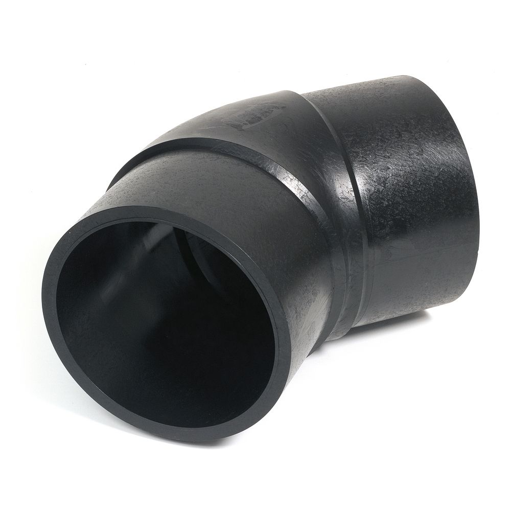 Rehau ESM-Winkel 45Grad, PE 100, PN 10, schwarz, 280 mm