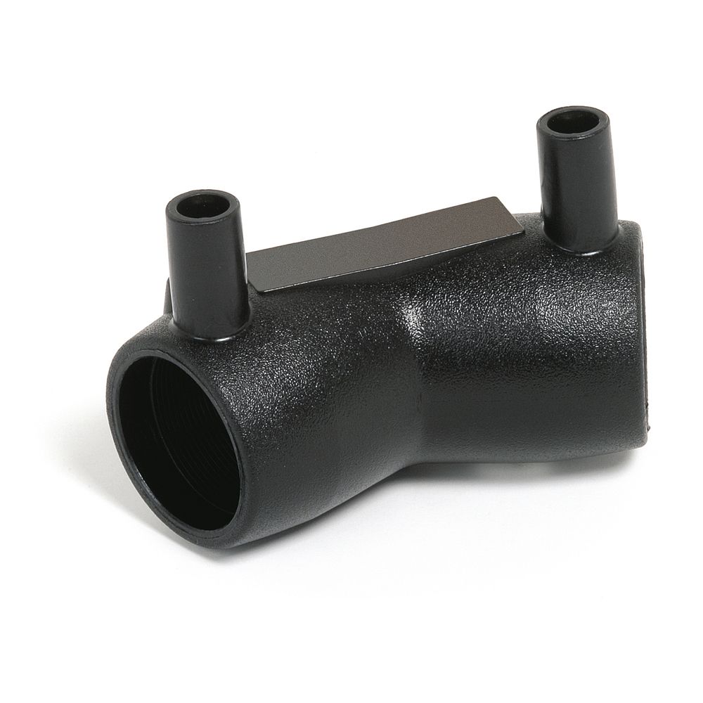 Rehau ESM-Winkel 45Grad, PE 100, PN 16, schwarz, 225 mm