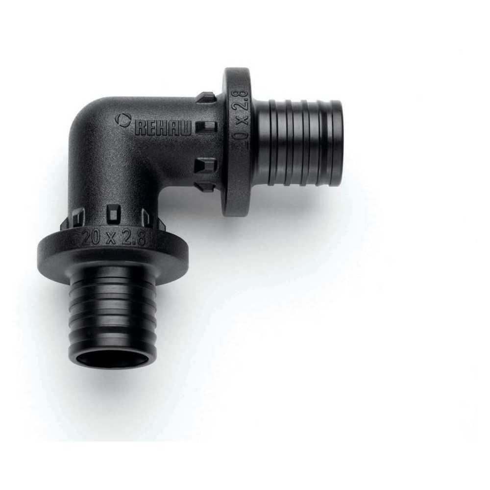 Rehau Winkelform RAUTITAN PX 25 x 25 mm, 90Grad, für Trinkwasser/Heizung