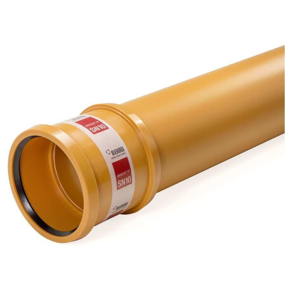 AWADUKT PP SN10 Rohr mit Steckmuffe DN 500, 1 m
