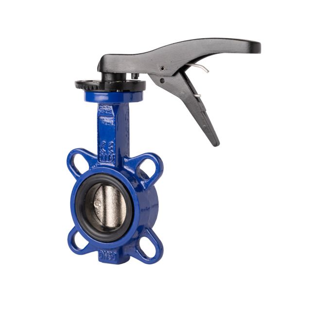 Resideo Absperrklappe V6001 DN25, 14,2 cbm/h, Absperrklappe mit Handhebel