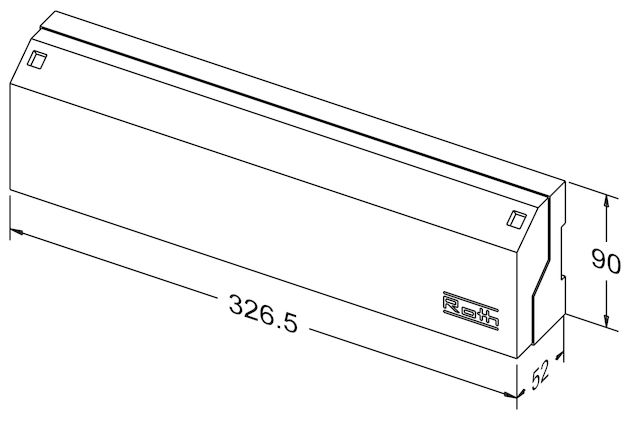 Roth Anschlussmodul Basicline AM-6 230 V